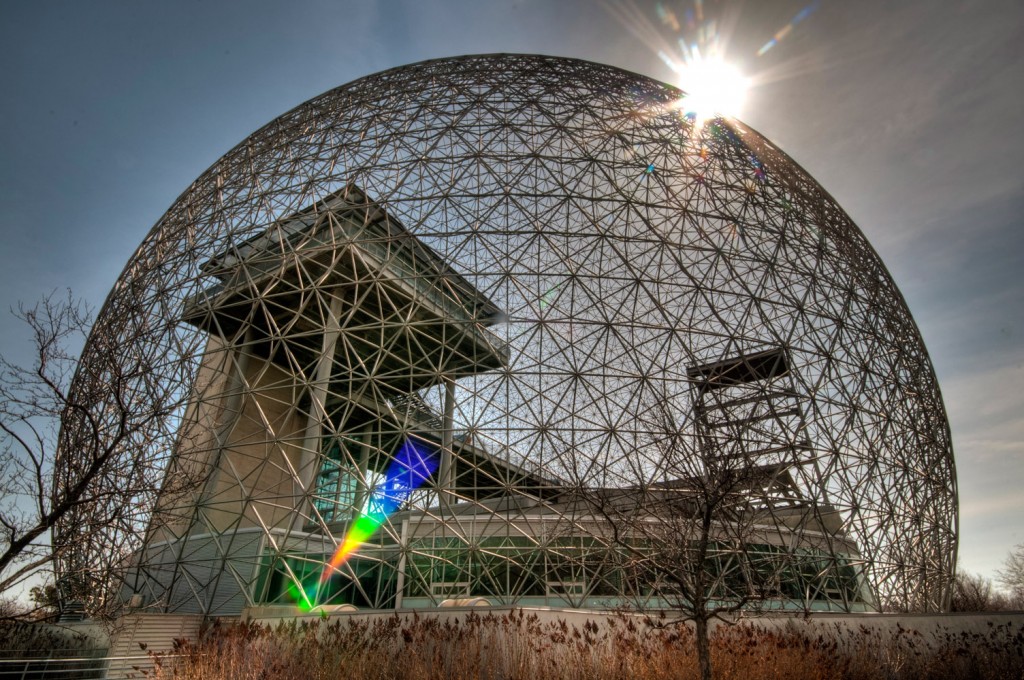 Sun over the Biosphere, Montreal